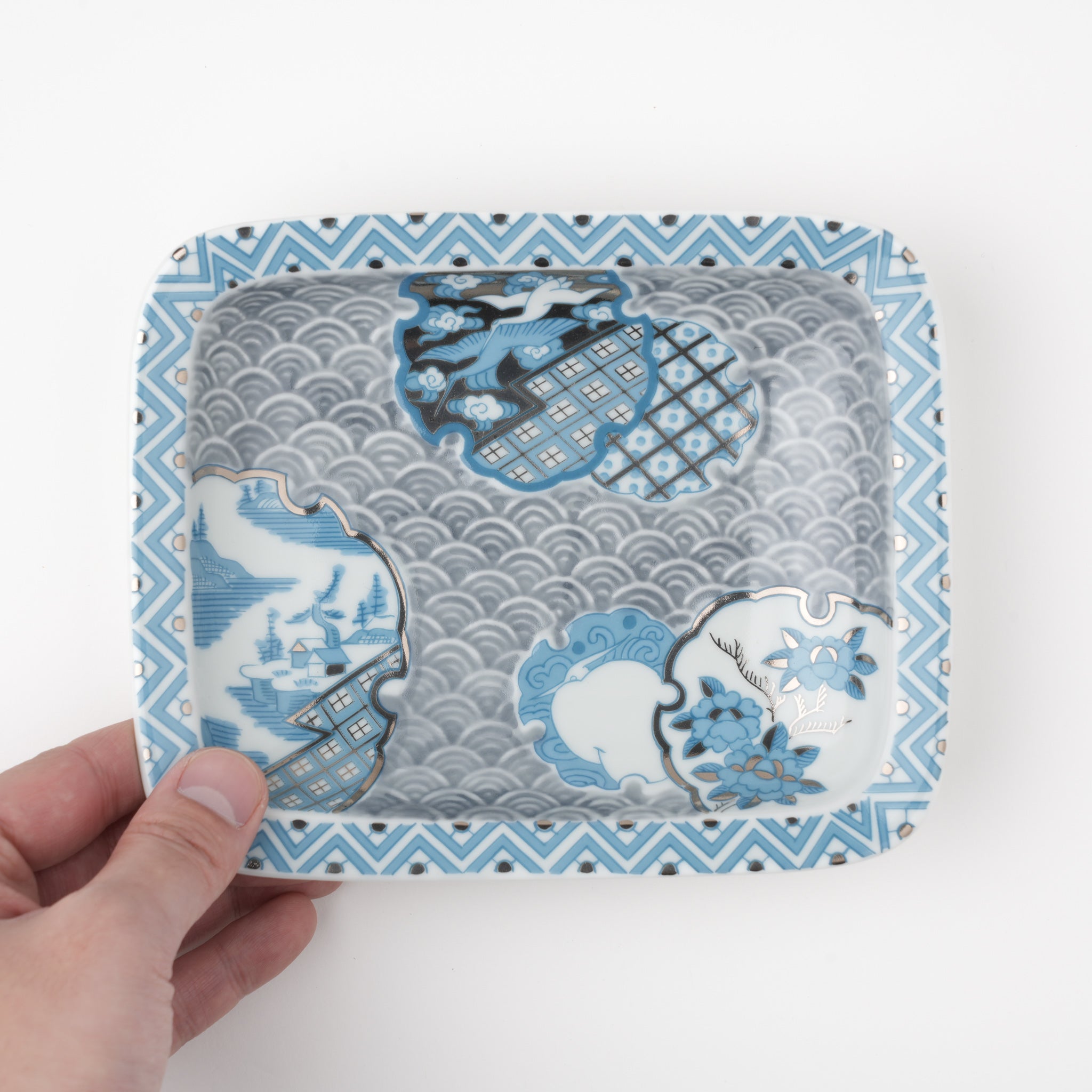 kotohogu 絞り(shibori)長角プレート ai