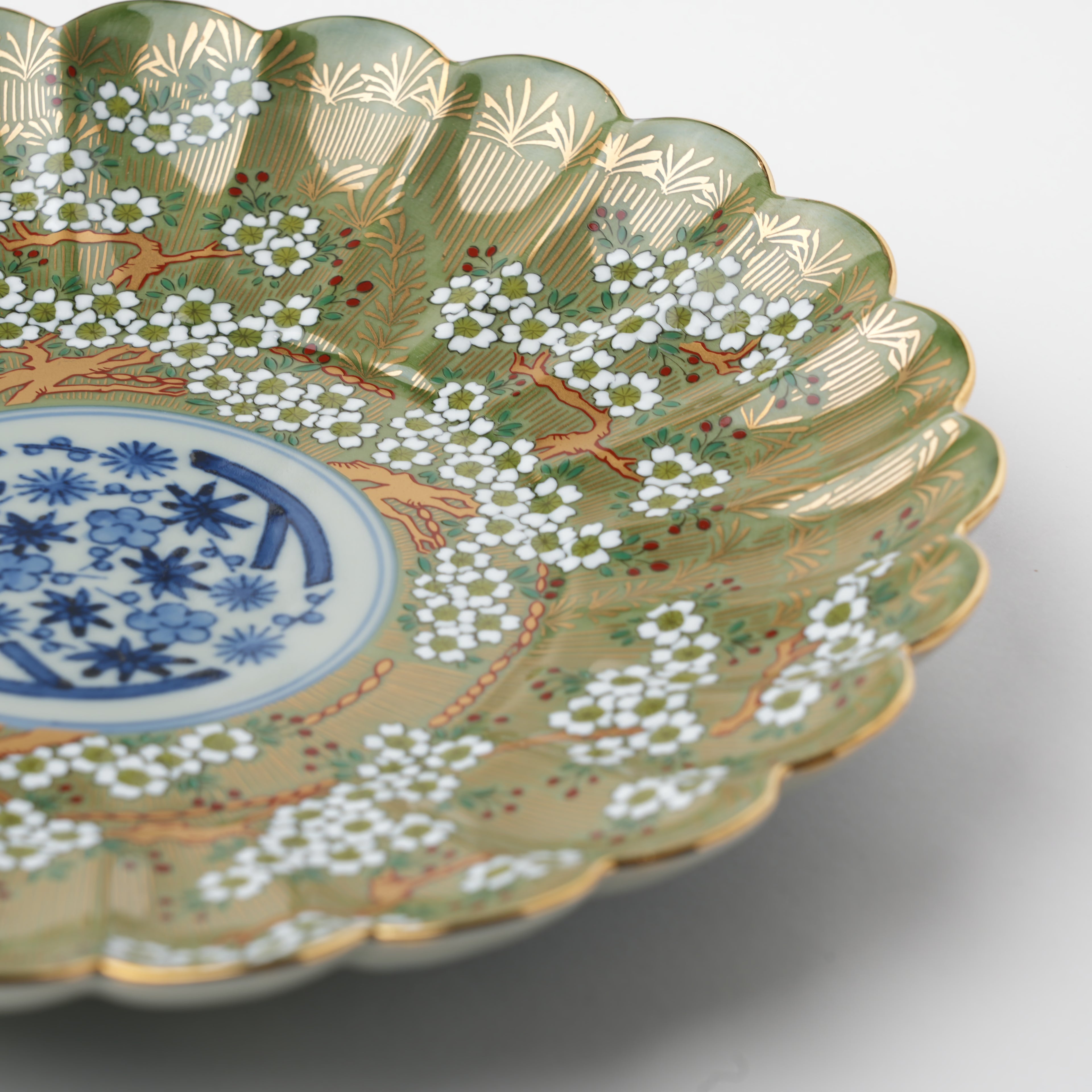 琳派桜樹文 5号皿