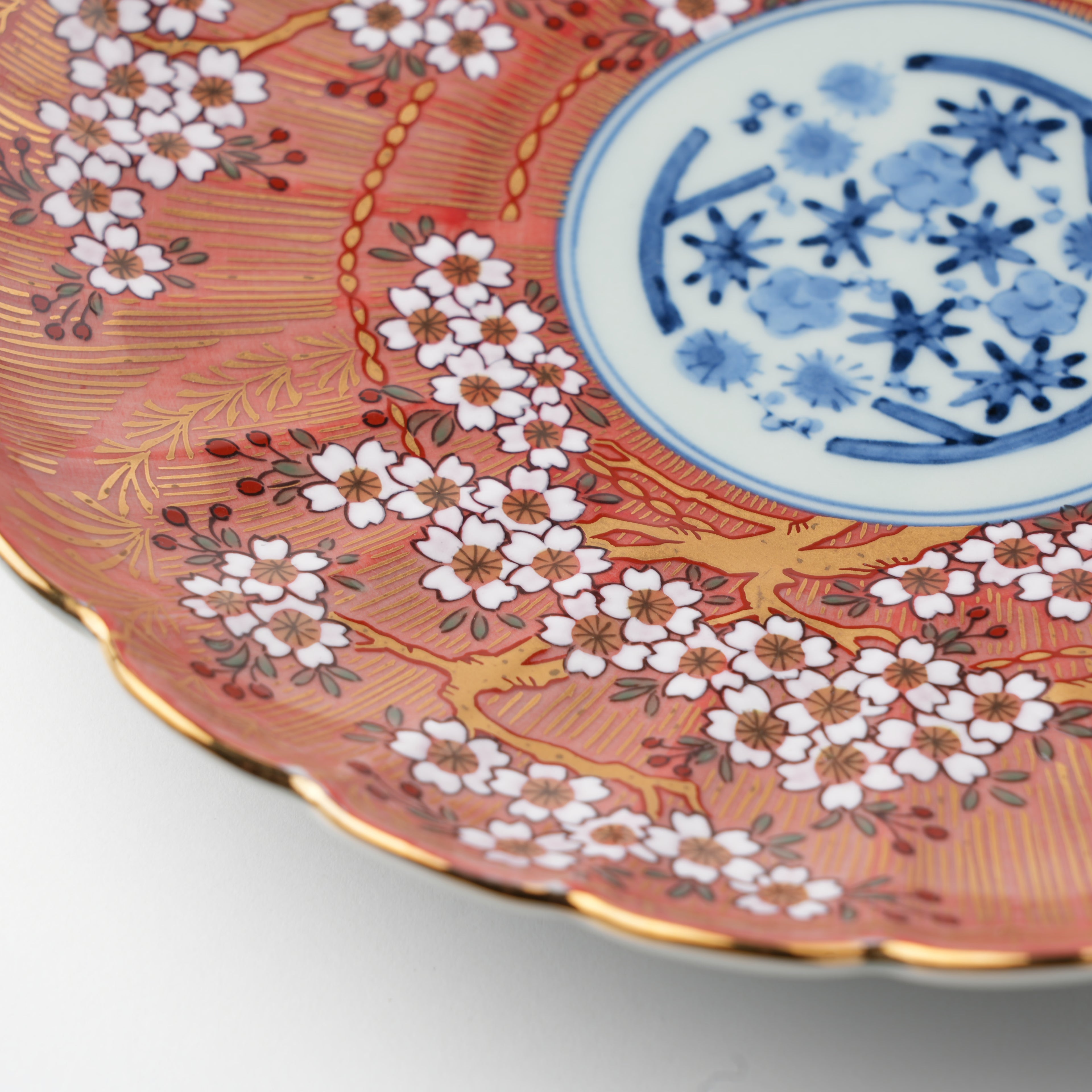 琳派桜樹文 5号皿