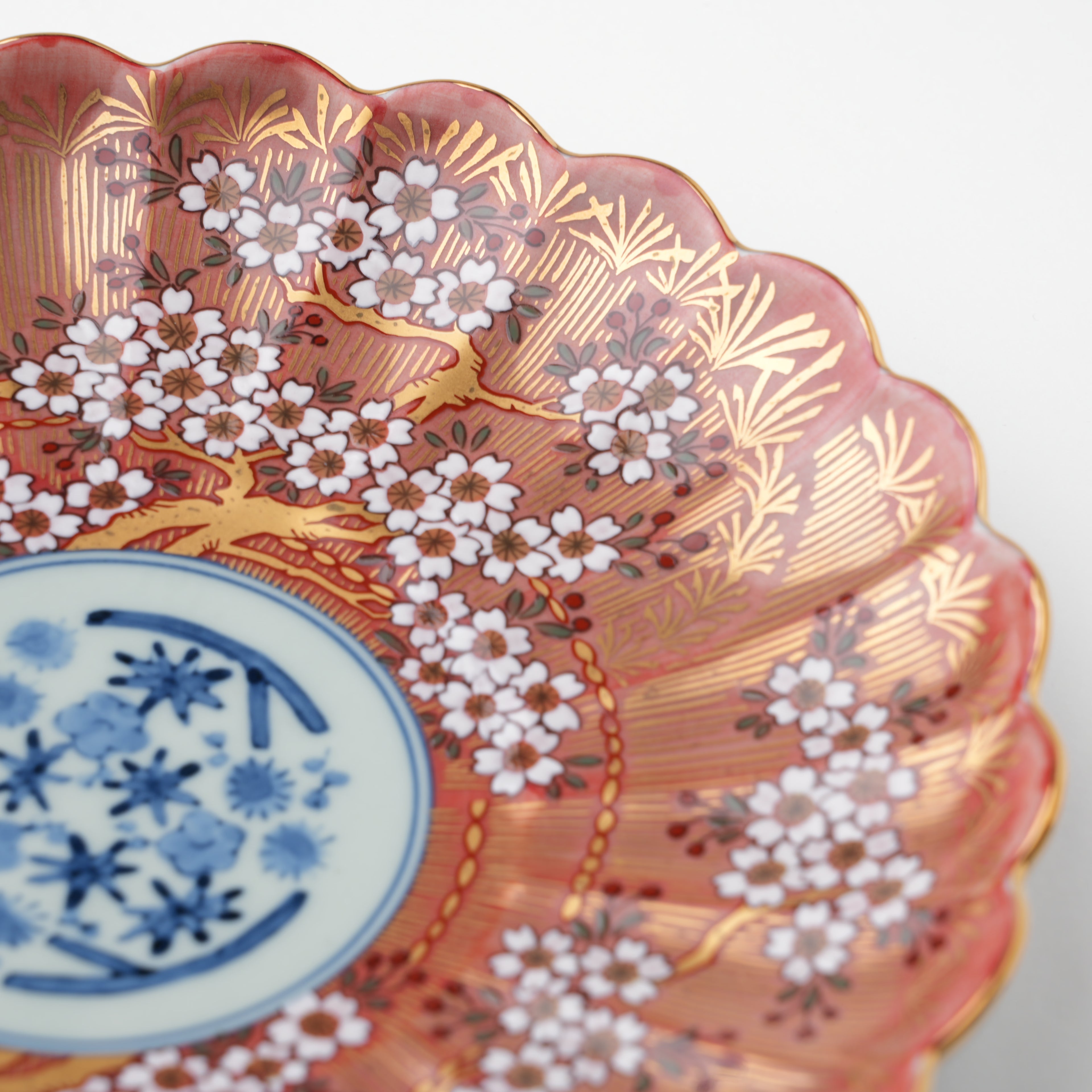 琳派桜樹文 5号皿