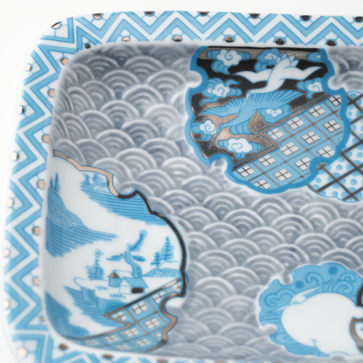 kotohogu 絞り(shibori)長角プレート ai