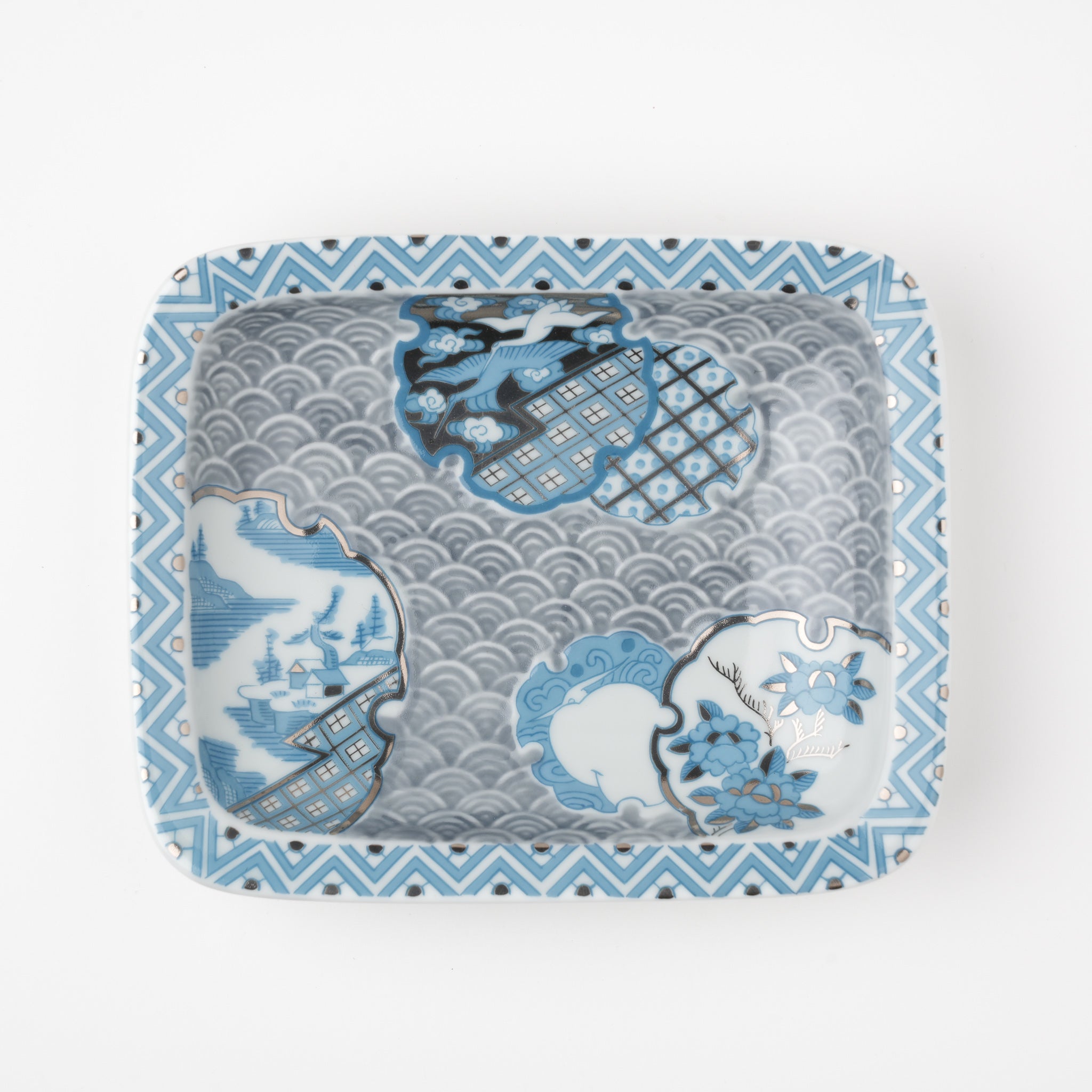 kotohogu　絞り（shibori）長角プレート　ai