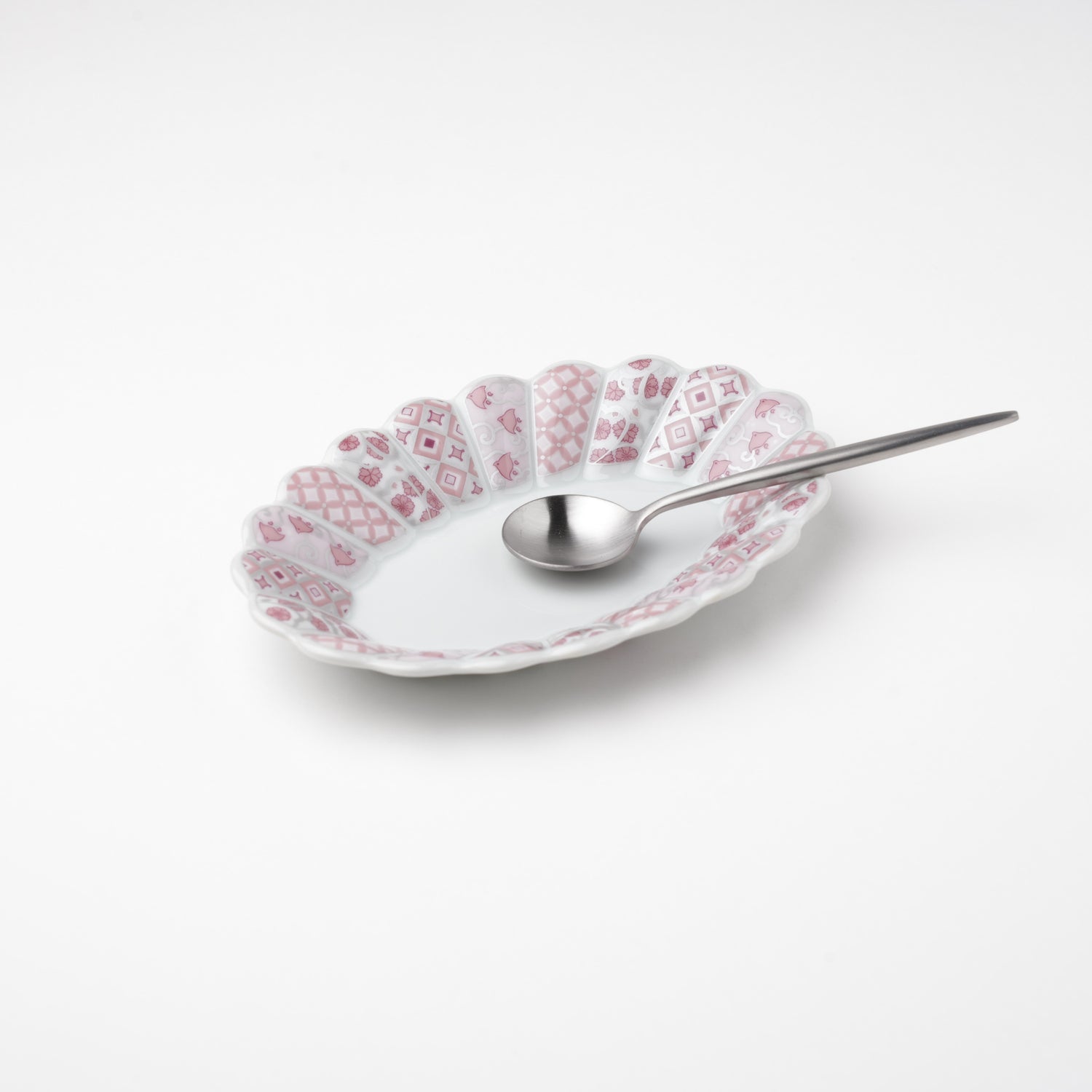 花離宮　楕円皿小（専用化粧箱入）