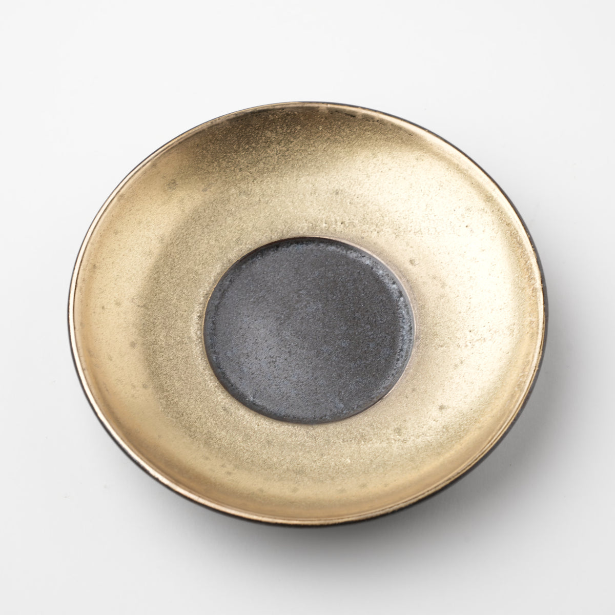 昌外金塗り・銀塗り　渕反珈琲碗皿
