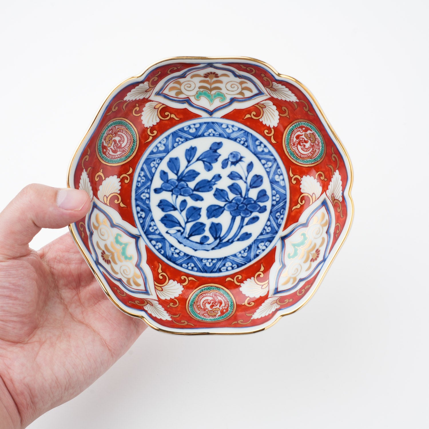 赤濃木甲草花　小鉢