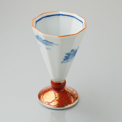 林九郎窯 古伊万里文様 酒杯【全５柄】単品／セット
