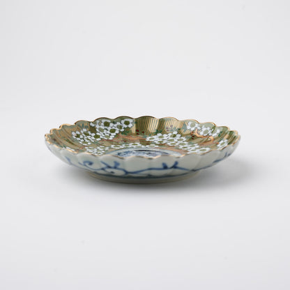 琳派桜樹文 3号皿 10.5cm